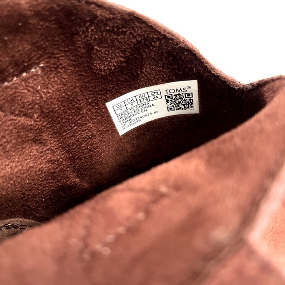 Toms Chocolate Suede Ankle Booties - Picture 4 of 8